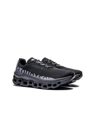 On Cloudmonster Lumos 62.98393 Sneakers Women's 6.5 Black Running Shoes LIQ1684