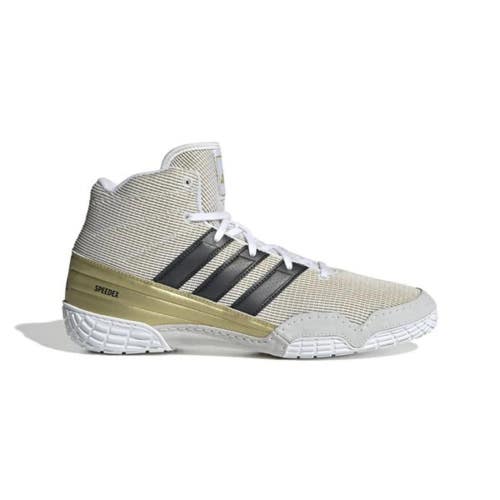 Adidas Speedex JQ4982 Sneakers Men's White Gold Athletic Wrestling Shoes LIQ1636
