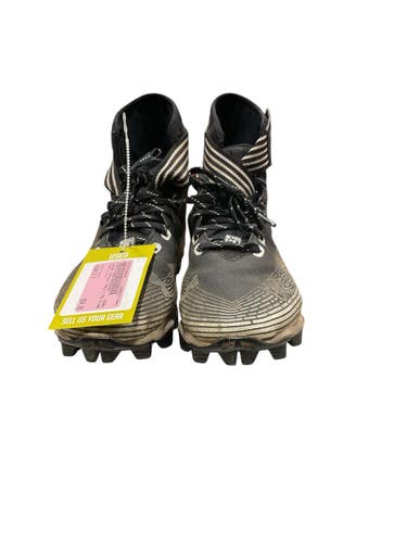Used Under Armour Adult FB Cleats Black Senior 9 11847-S000038450