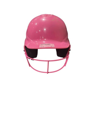 Used RIP-IT SOFTBALL HELMET Batting Helmet w/Mask Pink SM 11847-S000038448