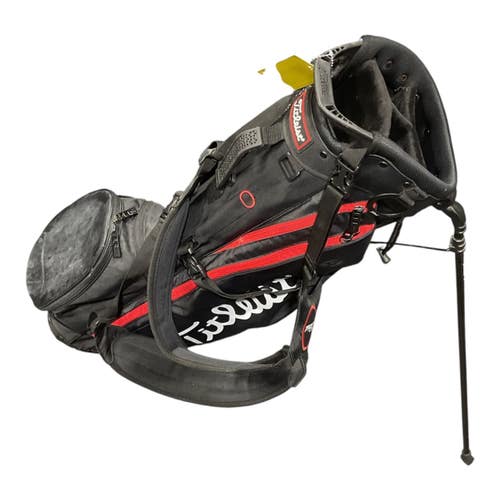 Used Titleist TITLEIST GOLF BAG Mens Stand Bag Black 11847-S000038428