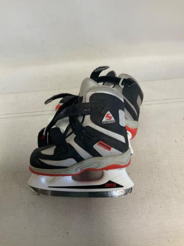 Used JACKSON Boys Softboot Skate Grey Youth 08.0 11823-S000041640