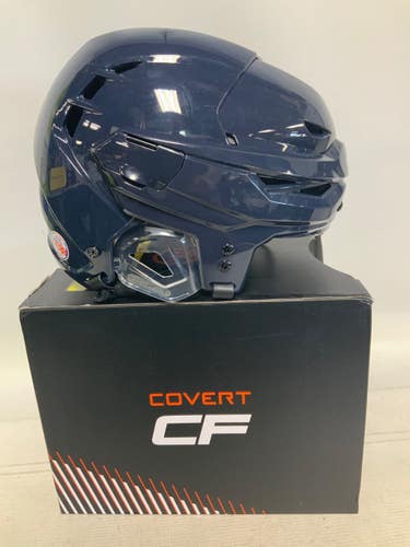 Used Warrior COVERT CF100 Hockey Helmet Only Navy Blue LG 11823-S000041632