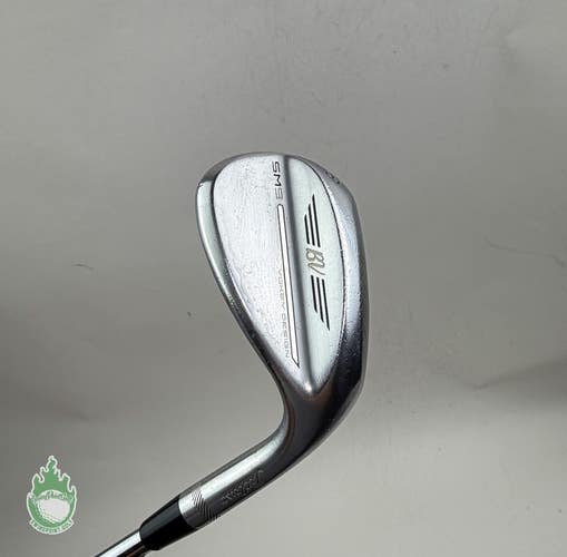 Titleist Vokey SM9 D Grind Chrome Wedge 58*-12 Regular Flex Steel Golf Club