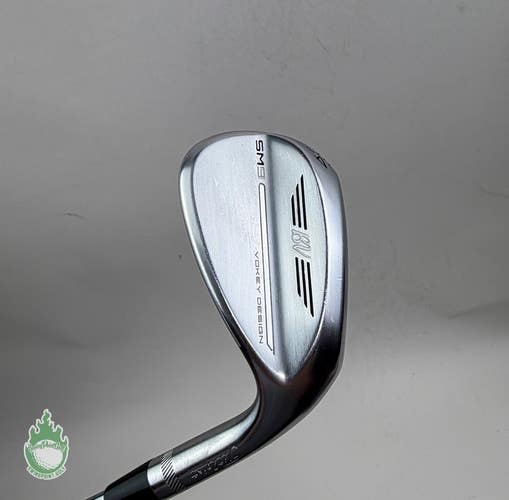 Used Titleist Vokey SM9 D Grind Chrome Wedge 54*-12 Wedge Flex Steel Golf Club