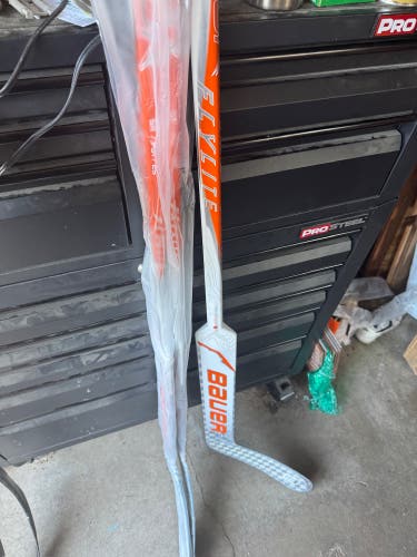 Senior Bauer Vapor Flylite Regular Goalie Stick 25" Paddle (New) - 3 pack