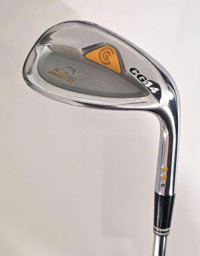 Cleveland CG14 Zip Grooves 46* Pitching Wedge PW / Cleveland Steel Wedge Flex Sh