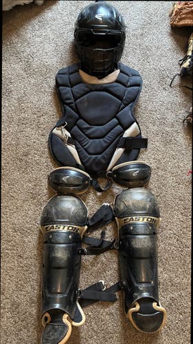 Black Easton Black Magic Catcher's Set (Used)