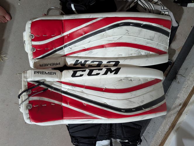 34" CCM Premier Pro Goalie Leg Pads (Used)