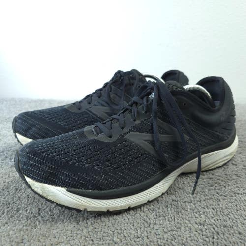 New Balance 860 V10 Mens Size 12 Running Shoes M860G10 Black Sneakers Low Top