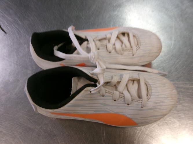 Used Puma Soccer Cleats White Youth 11.0 11868-S000071774