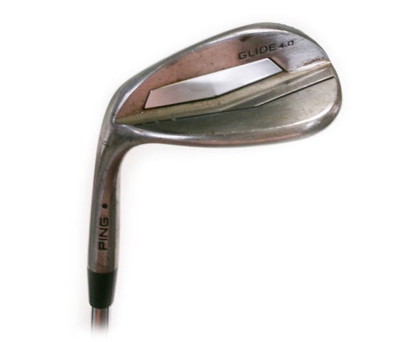 LH Ping Glide 4.0 58*/14* Lob Wedge Black Dot W Grind Steel Nippon ZZ115