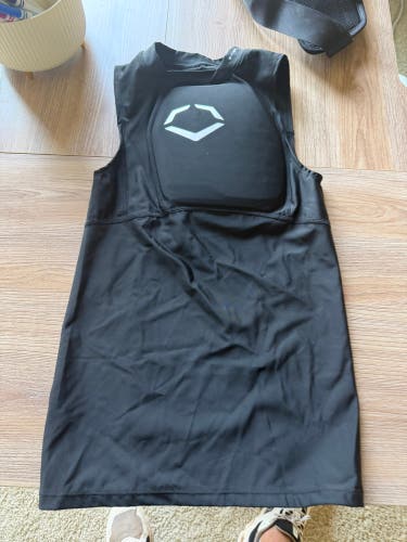 Black Medium Boys EvoShield Shirt (Used)
