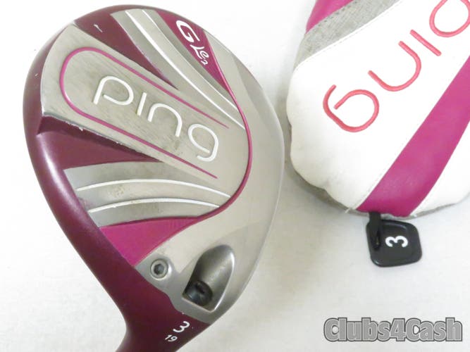 PING Womens G Le2 Fairway 19 3 Wood ULT 240 LITE Flex +Cover .. LADIES -2"