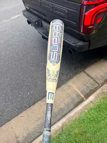 2026 Louisville Slugger Supra Composite USSSA Certified Bat (-10) 18 oz 28" (Used)