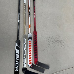 Senior Regular Goalie Stick 4 pack 26" Paddle (Used)