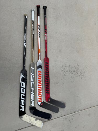Senior Regular Goalie Stick 4 pack 26" Paddle (Used)