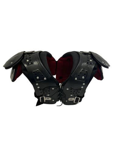 Used Schutt Mid Flex 2.0 Youth XL Black FB Shoulder Pads 11692-S000156947