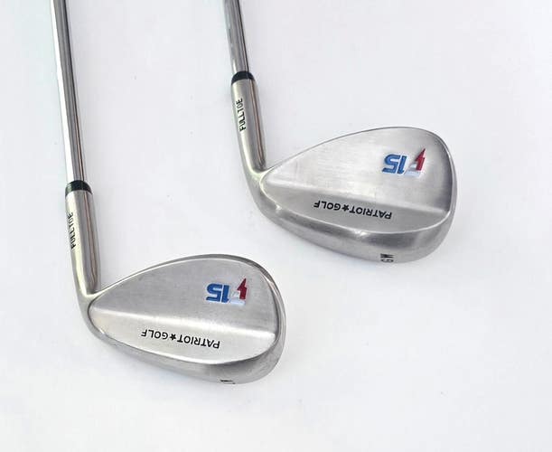 Patriot Golf F15 Gap / Lob Wedge Set Full Toe / BARELY USED!!!