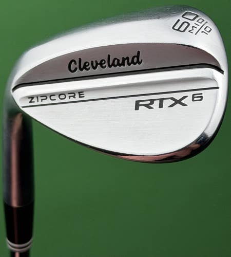 Cleveland RTX 6 Lob LW Wedge LEFT Hand 60-10* Steel Dynamic Gold LH NICE!