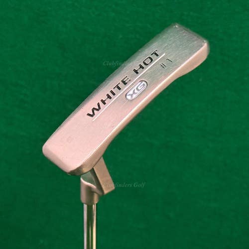 LH Odyssey White Hot XG #1 35" Plumber's-Neck Blade Putter Golf Club
