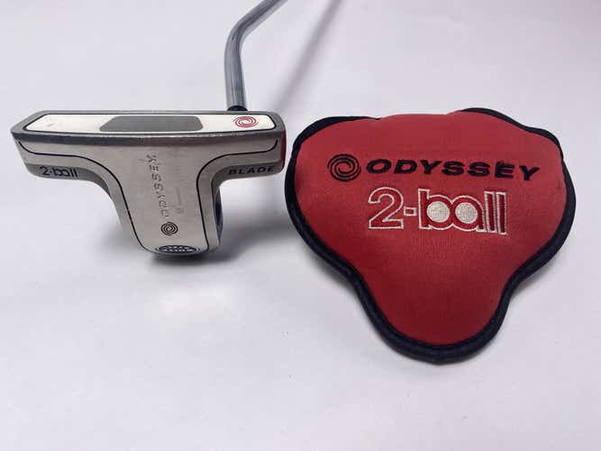 Odyssey White Hot 2-Ball Blade Putter 35" Mens RH HC