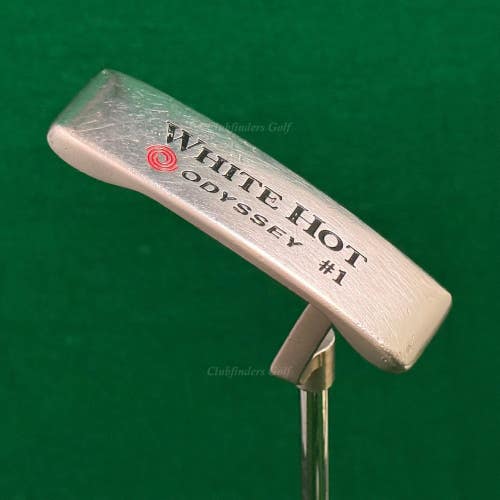 Odyssey White Hot Pro #1 Chrome Plumbers-Neck 35.5" Putter Golf Club