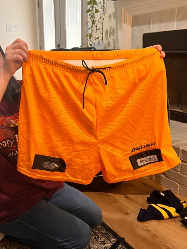 Yellow XXL Men's Bauer Shorts (New)