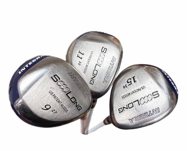 Integra Sooolong Wood Set Golf Set Of 3 (9,11,15)