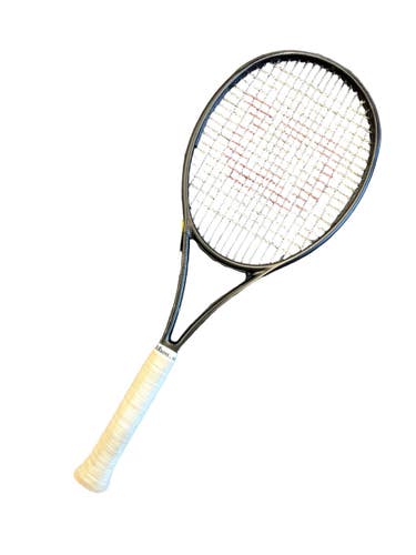 Used Wilson BLADE 98 V8 Adult Tennis Racquet Black 4 1/4" 10299-S000310870