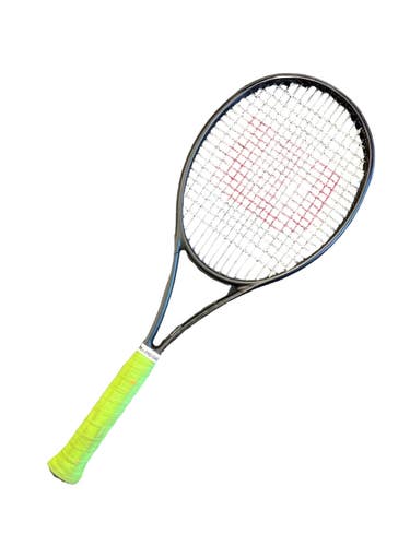 Used Wilson BLADE 98 V8 Adult Tennis Racquet Black 4 1/4" 10299-S000310871