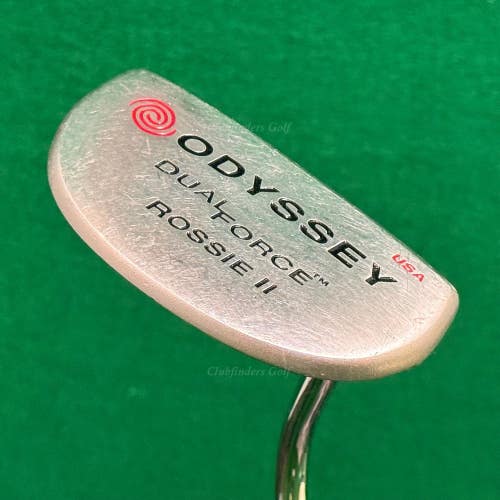 Odyssey Dual Force Rossie II Double-Bend Mid-Mallet 33" Putter w/ Super Stroke