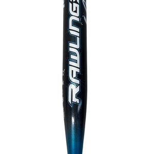 Used Rawlings SPARKLE BB/SB Fastpitch Bat Black And Carolina Blue 28" 11835-S000211403