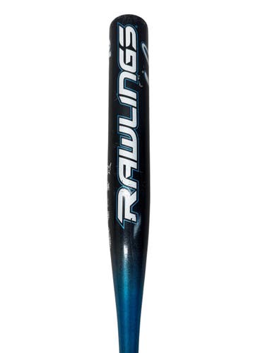 Used Rawlings SPARKLE BB/SB Fastpitch Bat Black And Carolina Blue 28" 11835-S000211403