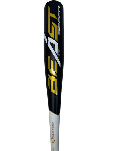 Used Easton YBB19BS10 BB/SB USA 2 5/8 Bat White/Black/Yellow 29" 11835-S000211615