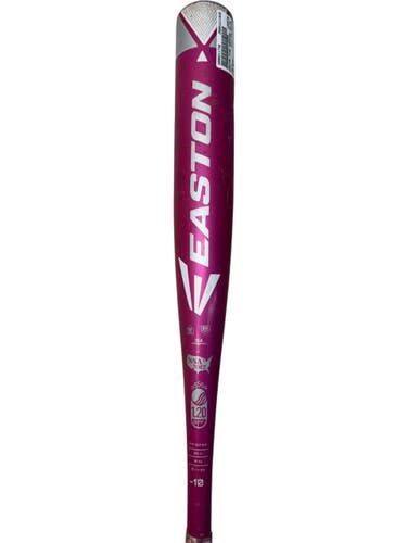 Used Easton PINK SAPHIRE BB/SB Fastpitch Bat Pink 28" 11835-S000211738