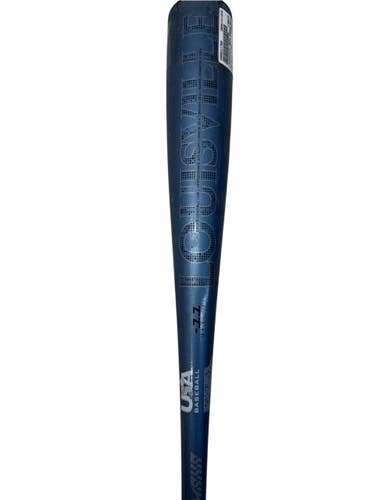 Used Louisville Slugger UBOMB11-23 BB/SB USA 2 5/8 Bat Grey 29" 11835-S000211760