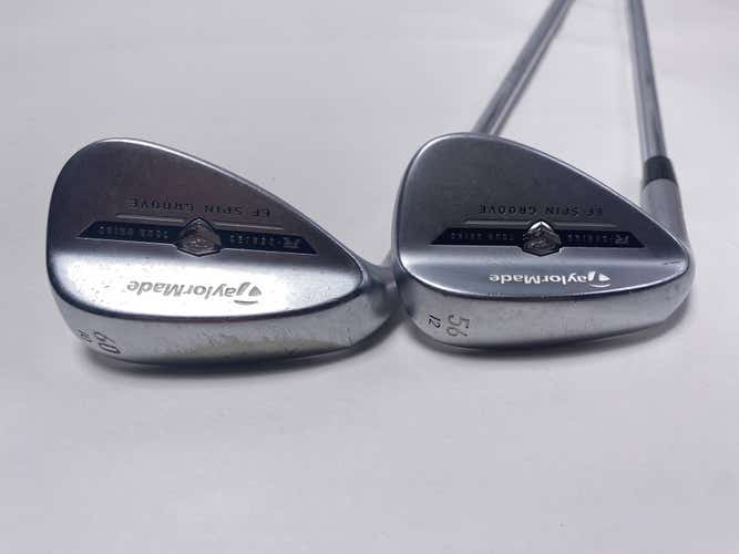LEFTY TaylorMade Tour Preferred EF Wedge Set 56* 12 | 60* 10 KBS Wedge LH
