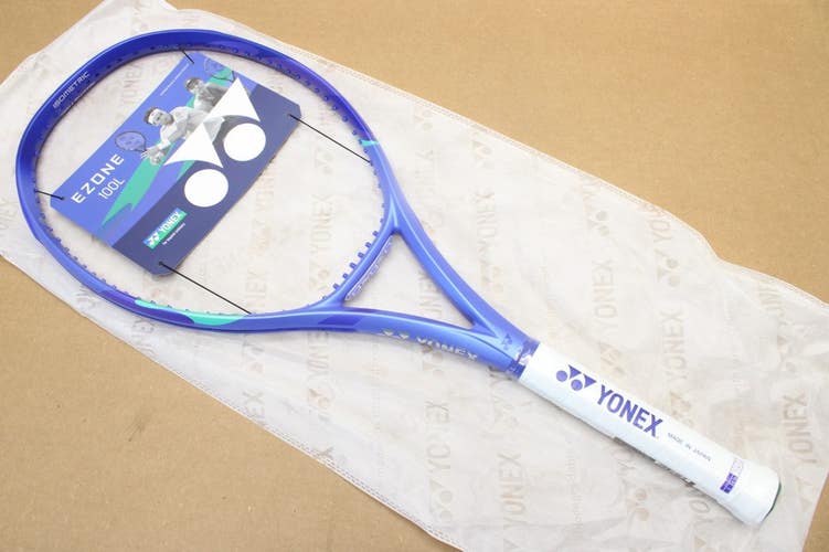 **NEW** 2025 YONEX EZONE 100L (285g) GEN 8 TENNIS RACQUET (4 1/8) BLAST BLUE