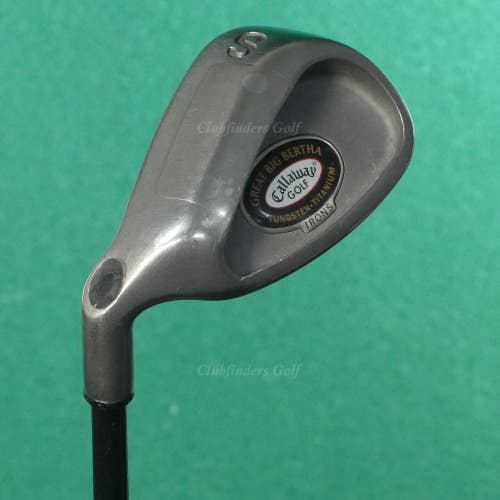 LH Callaway Great Big Bertha Tungsten Titanium SW Sand Wedge Graphite Regular