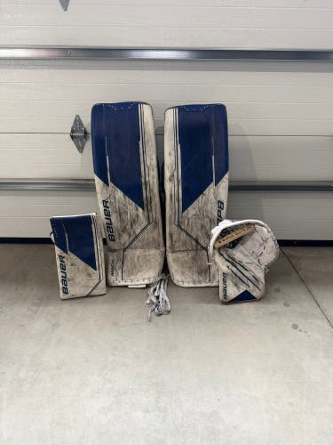 Used Bauer Mach Regular Goalie Full Set w/ Hyperlite glove