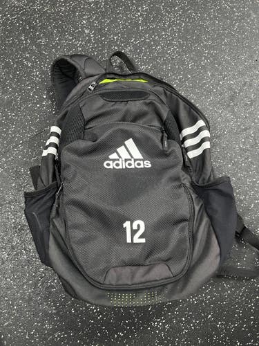 Used Adidas Soccer Player Sackpack Black 11849-S000043847