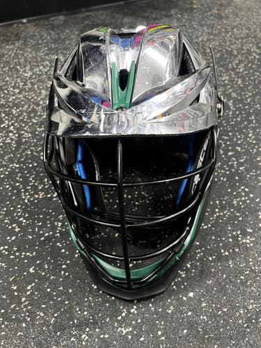 Used Cascade XRS Lacrosse Helmet Chrome One Size 11849-S000043846