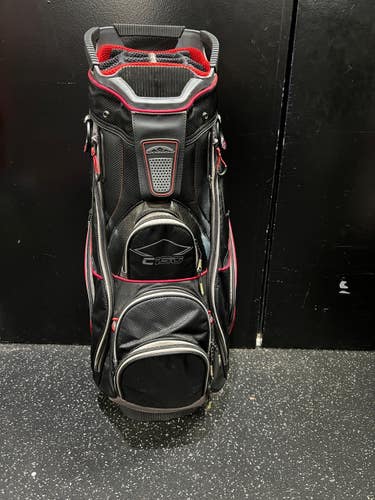 Used Sun Mountain C130 Mens Cart Bag Black 11849-S000043837