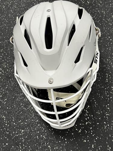 Used Schutt RIVAL Lacrosse Helmet Grey L/XL 11849-S000043824