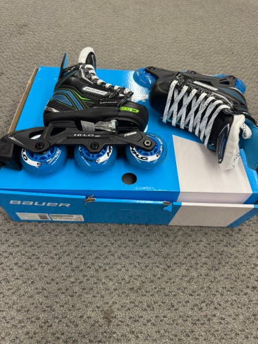 Bauer XLP Adjustable Inline Skates (New) Youth size 7-10