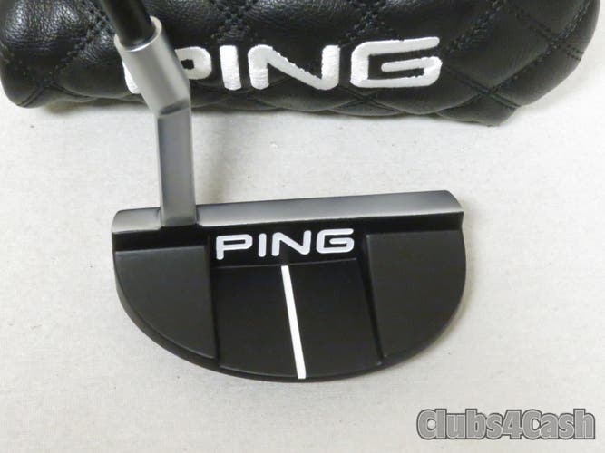 PING 2023 Shea Putter Black Dot Graphite 35" +Cover .. MINT