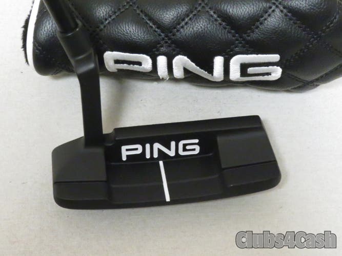 PING 2023 Anser 2D Putter Black Dot Graphite 35" +Cover