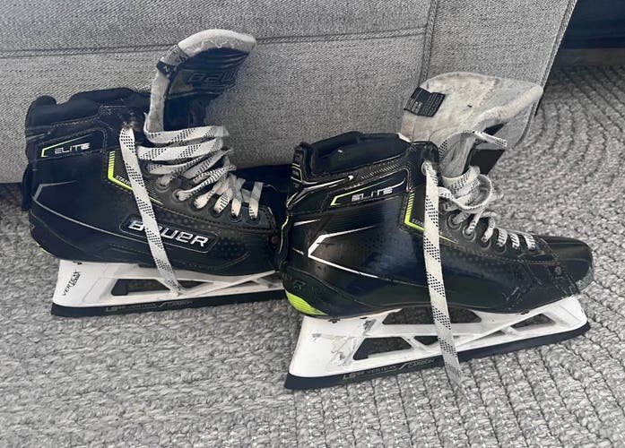 Bauer Elite Goalie Skates- Senior 9.5 (D)
