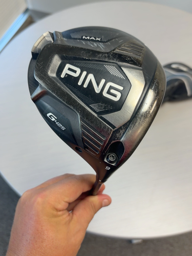 Men's Ping G425 Max Right Handed Driver Stiff Flex 9 Loft Graphite Shaft (Used)